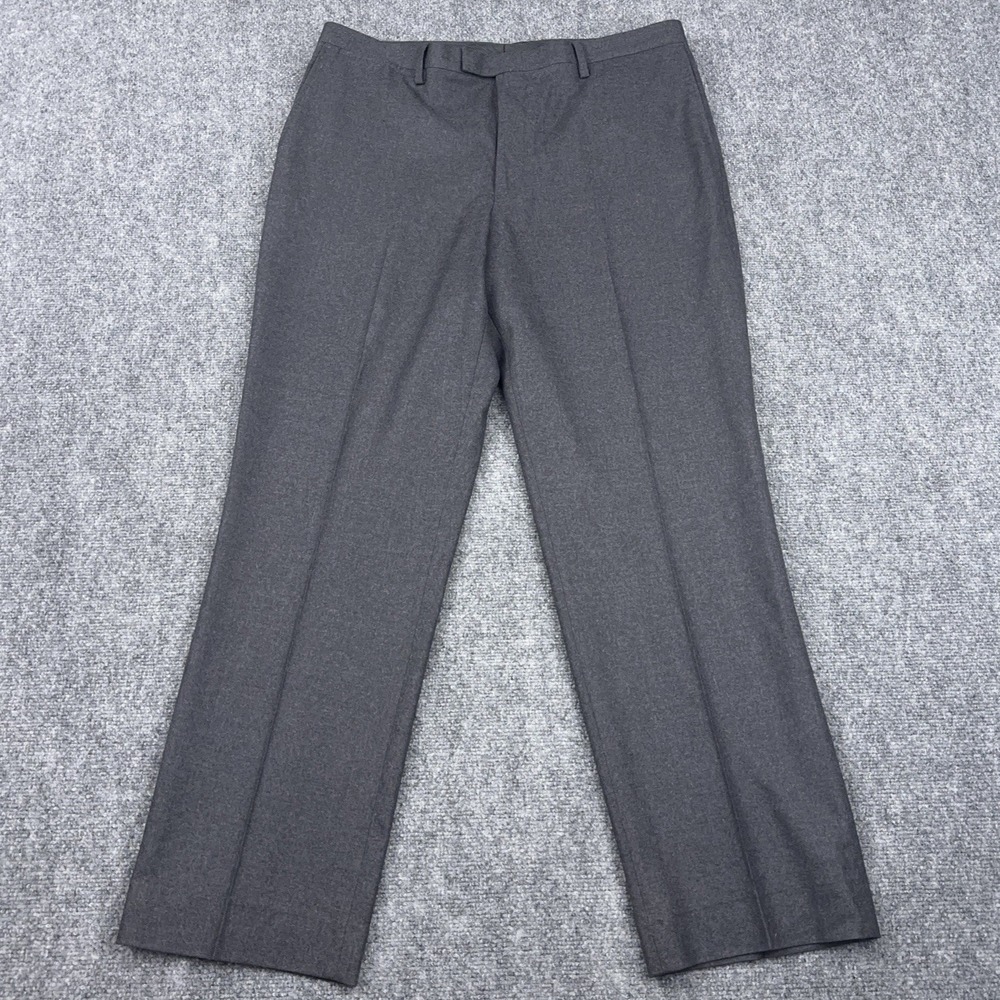 Banana Republic Wool Pants Slim Fit 38x32 FITS 37x31 Tollegno 1900 Super 100's